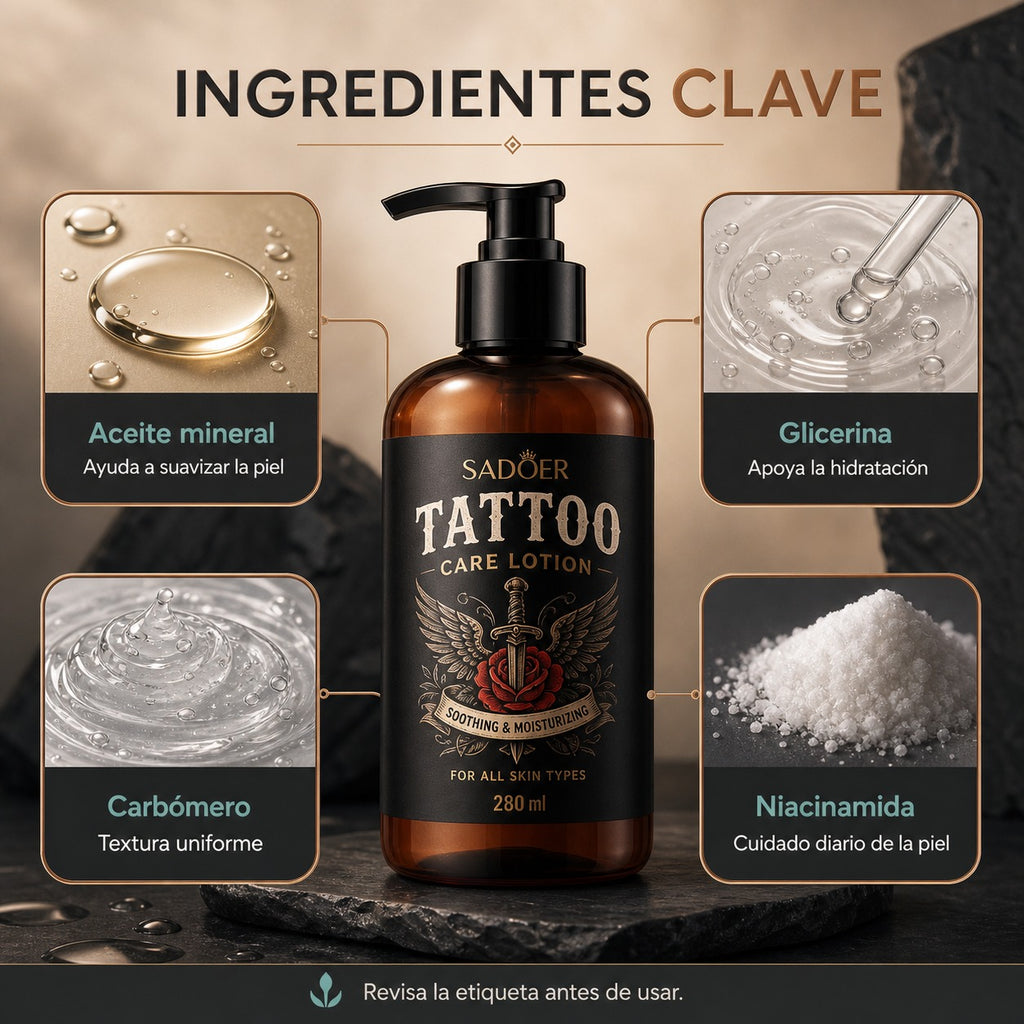 Crema Para Tatuajes Cuidado de la tinta