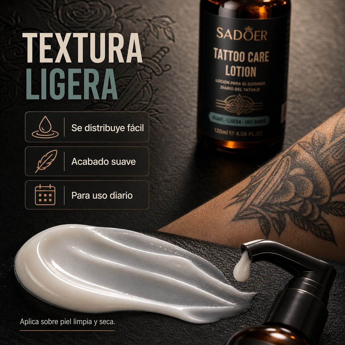 Crema Para Tatuajes Cuidado de la tinta