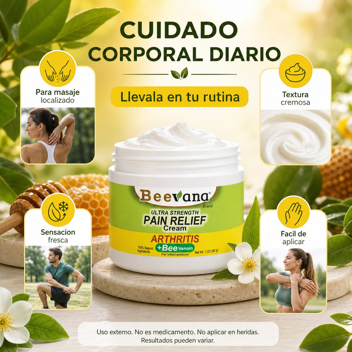 Crema Beevana Colageno Articulaciones